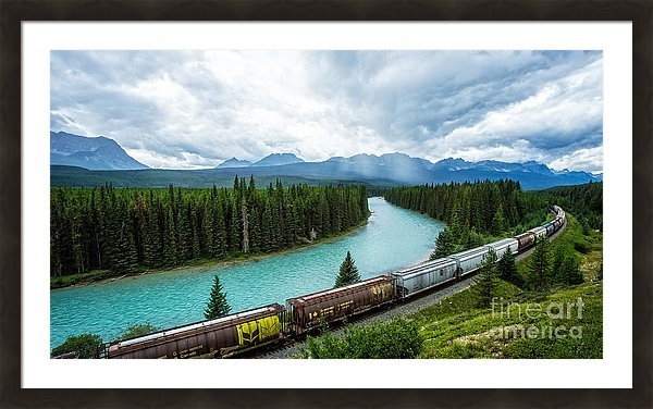 Morant's Curve Bow Valley Banff National Park Canada