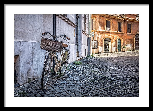 Bike in the Streets of Rome