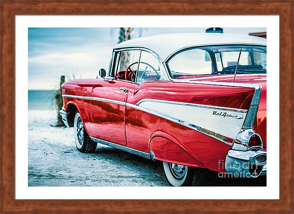 Chevy Bel Air at the Beach