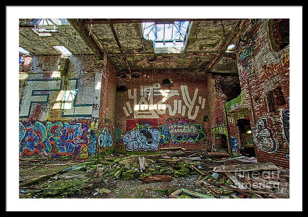 Fine art photography of an abandoned factory