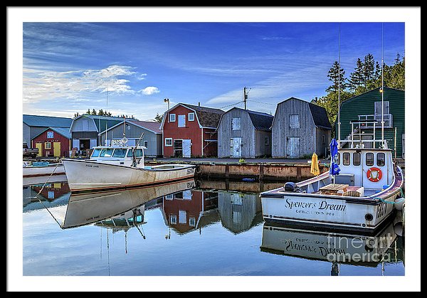 French River Prince Edward Island by Edward M. Fielding