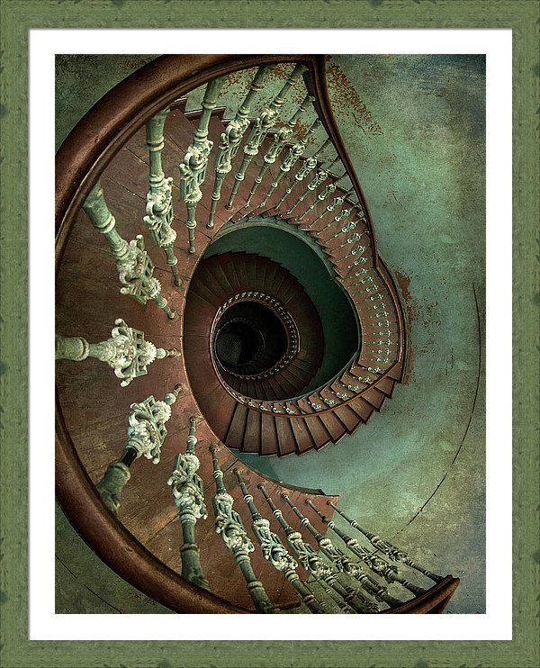 Photograph of spiral staircase