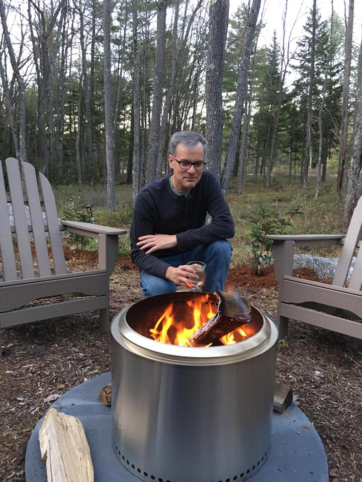 solo stove bonfire as an insert