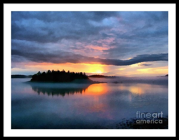 Coastal Maine Sunset