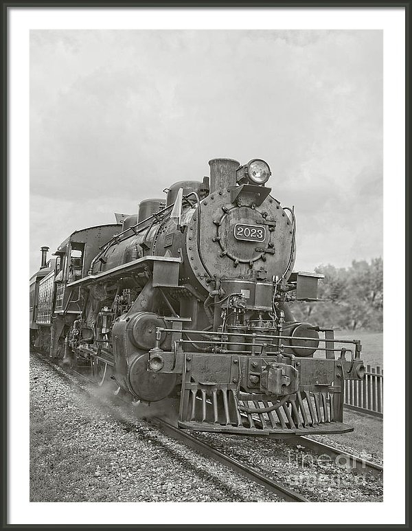 Vintage Steam Locomotive