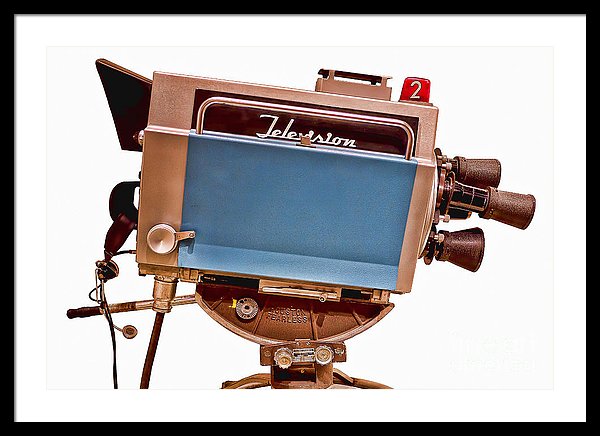 Vintage TV Studio Camera by Edward M. Fielding