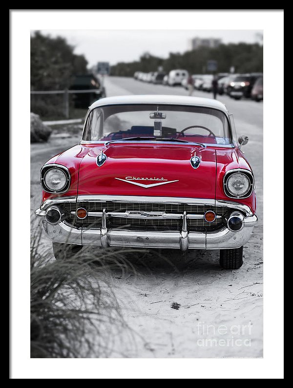 Chevy Bel Air at the Beach