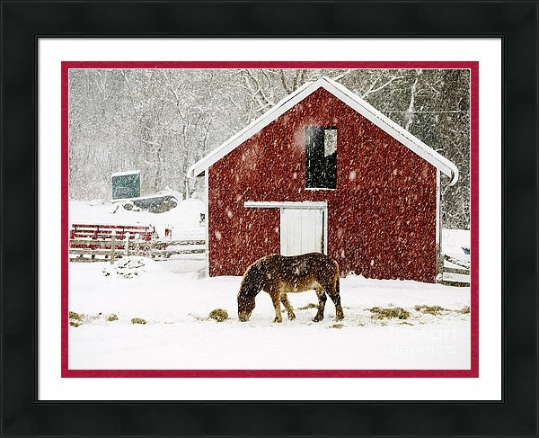 Edward Fielding sold a 24.000" x 18.000" print of Vermont Christmas Eve Snowstorm to a buyer from Verona, NJ.