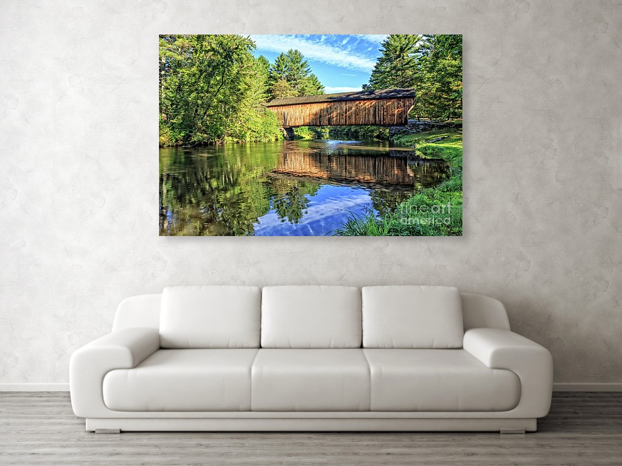 Corbin Covered Bridge Newport New Hampshire