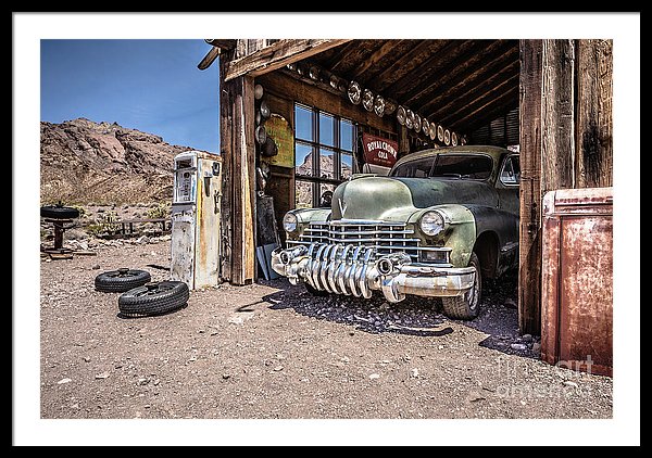 Last Chance Gas - Old Desert Garage