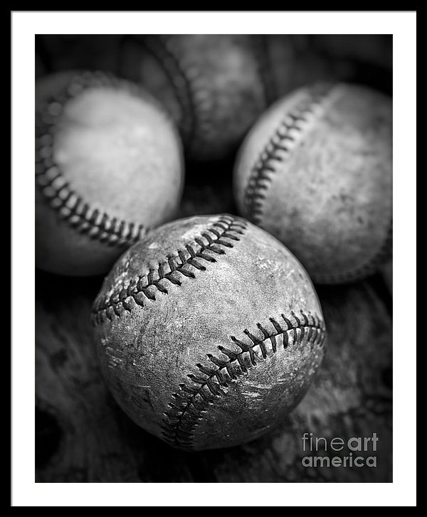 Baseball fine art print