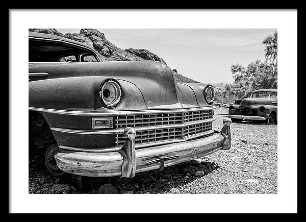 Old Cars in the Desert