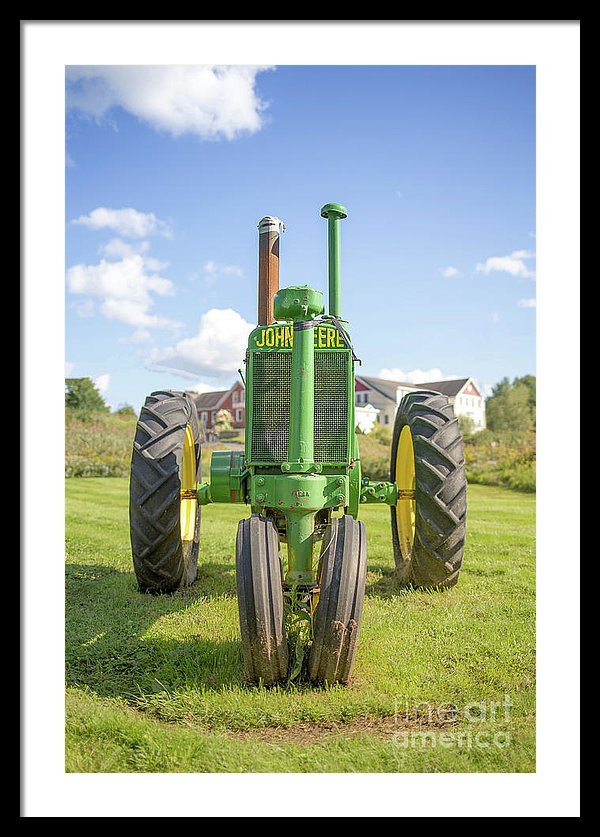 Old John Deere Tractor by Edward M. Fielding