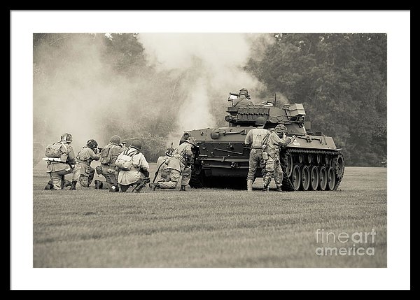World War II Tank Battle
