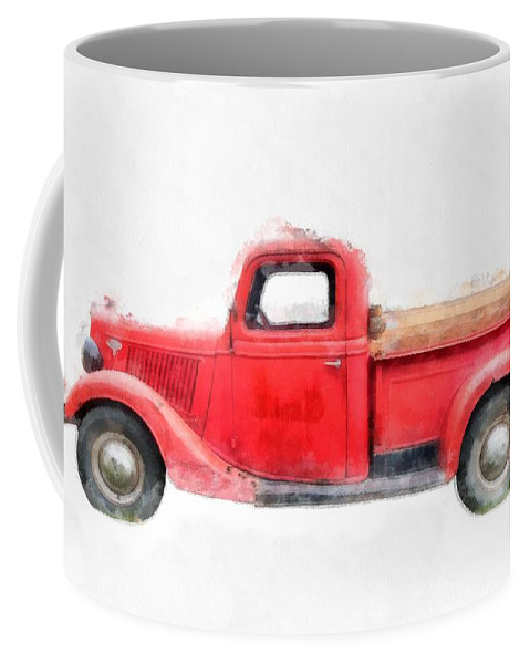 Edward Fielding sold a Coffee Mug - Small (11 oz.) of Old Red Ford Pickup to a buyer from Plainville, MA.