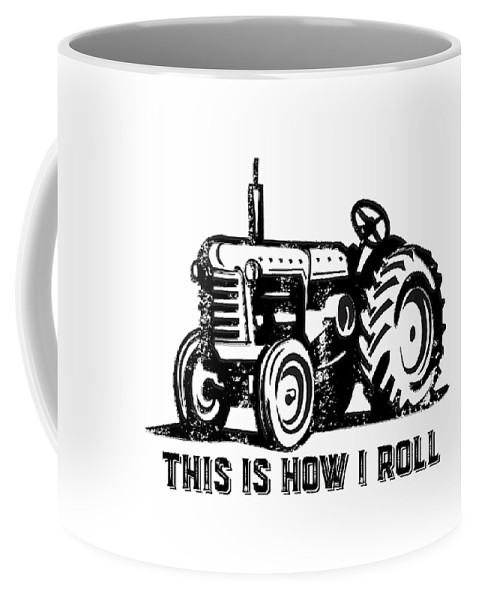 This is how I roll coffee mug