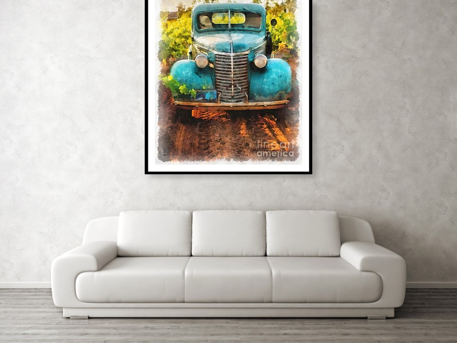 Old Truck at the Winery