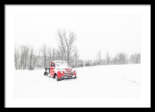 Vintage Truck Winter