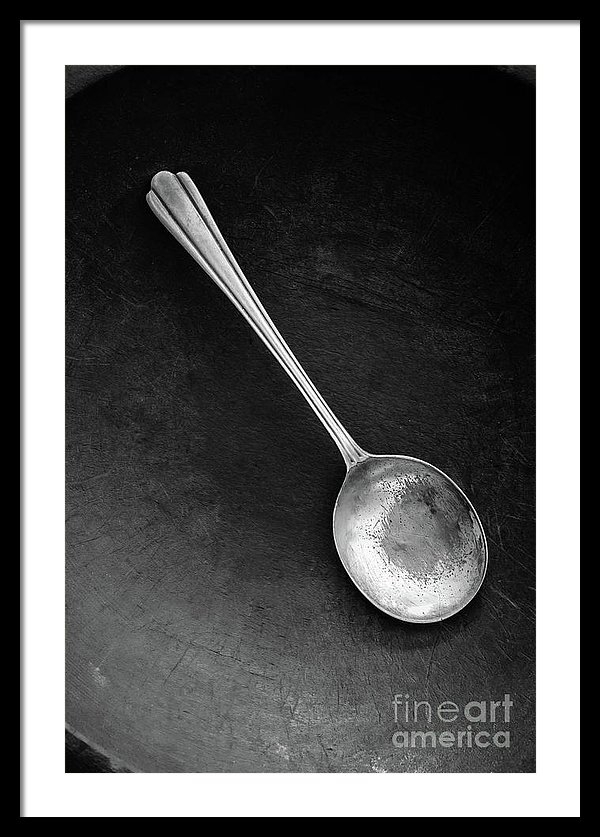 Silver Spoon Fine Art Still Life Photograph by Edward M. Fielding