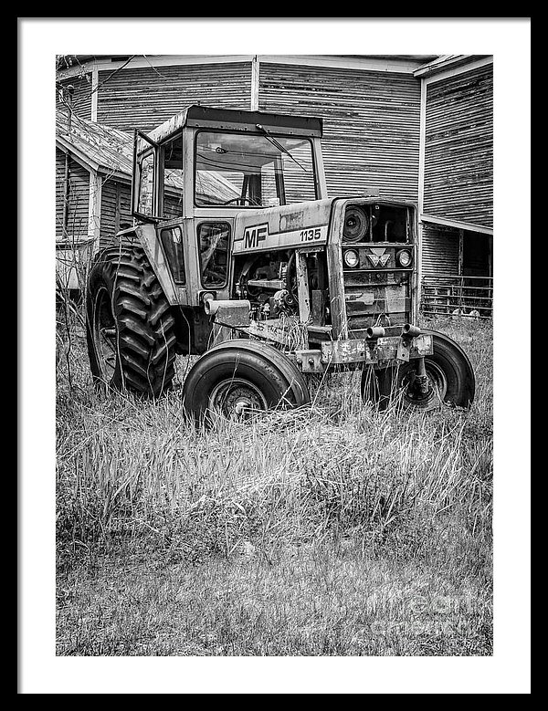 vintage tractor photography