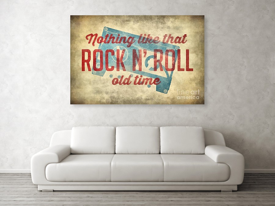 note: the watermark in the lower right does not appear in the final print. 
.... 
Nothing like that old time rock n roll - design intended for wall art. 
.... 
www.edwardfielding.com