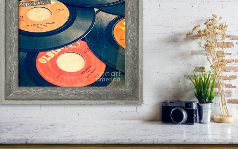 Five 50s Rock and Roll Themed Artwork for your 1950s theme room ...