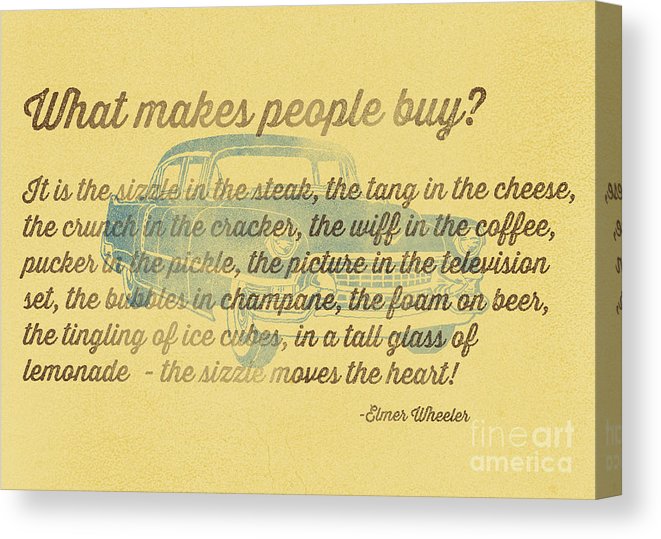 What makes people buy?