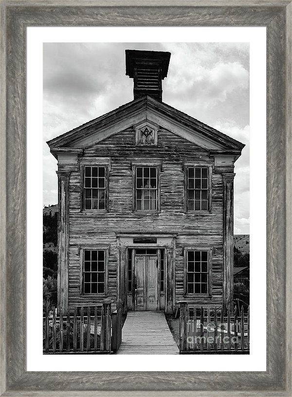 Bannack Montana Schoolhouse