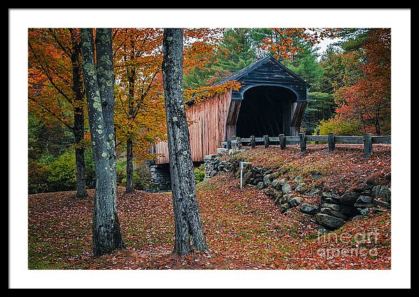 Corbin Covered Bridge Newport New Hampshire