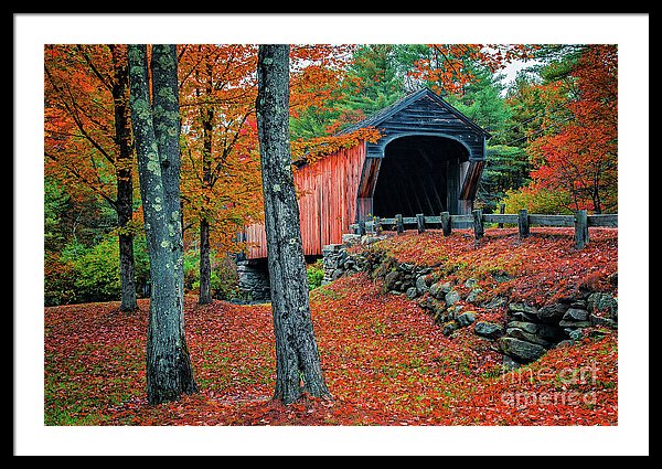 Corbin Covered Bridge Newport New Hampshire