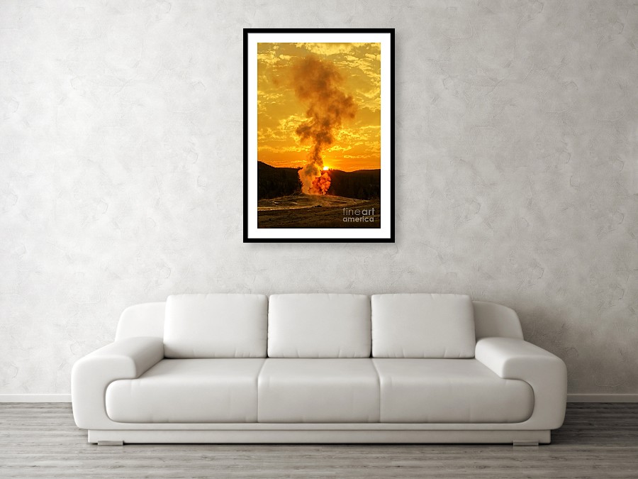 Sunrise Yellowstone National Park