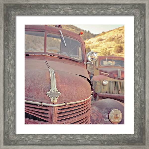 Old Friends rusty old vintage cars