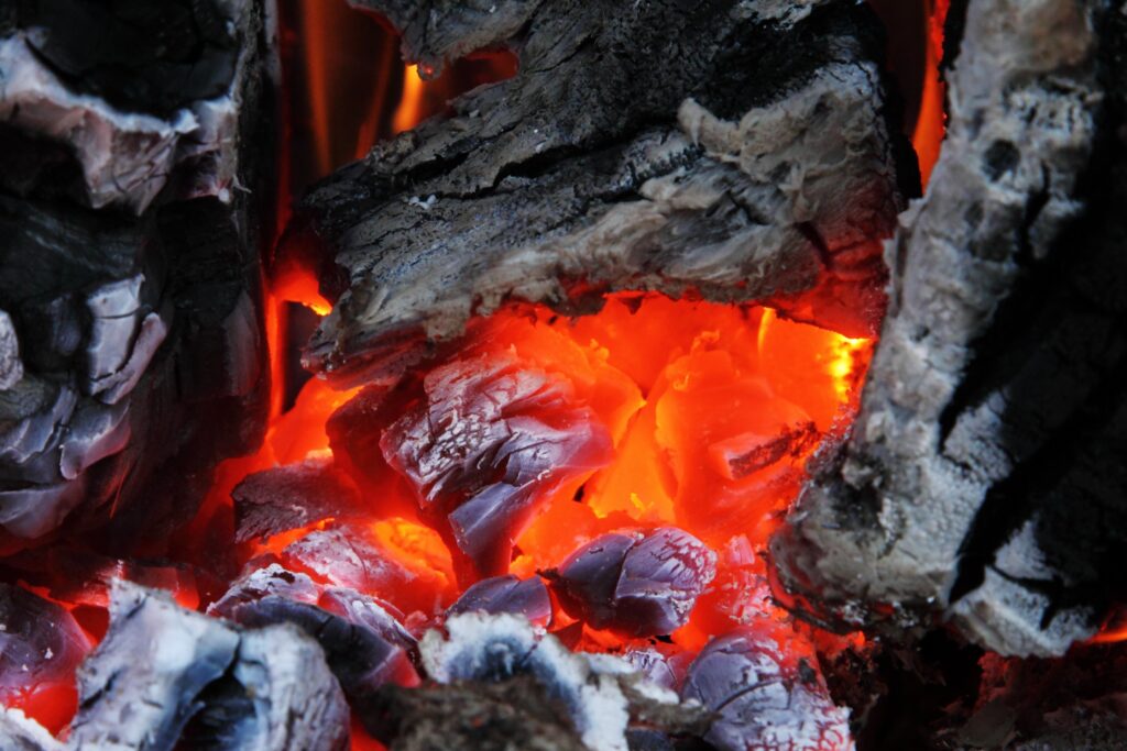 Hot Rocks Ash How to deal with hot coals and ash in a wood stove or fireplace ...